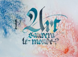 Calligraphie & aquarelle