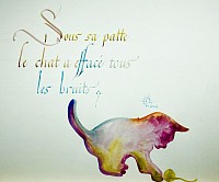 Poésie japonaise et aquarelle : le mariage parfait de techniques complémentaires !