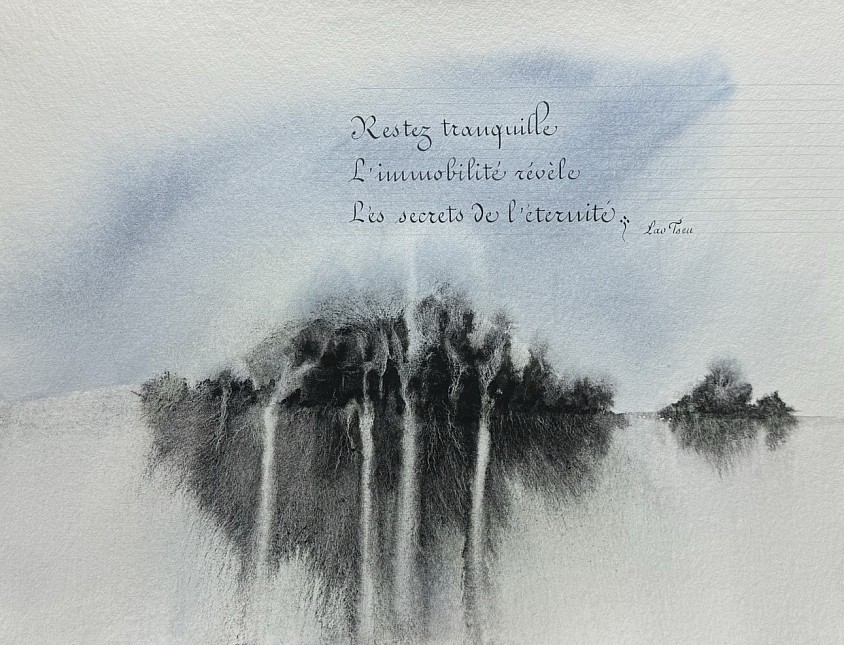 Aquarelle et calligraphie !